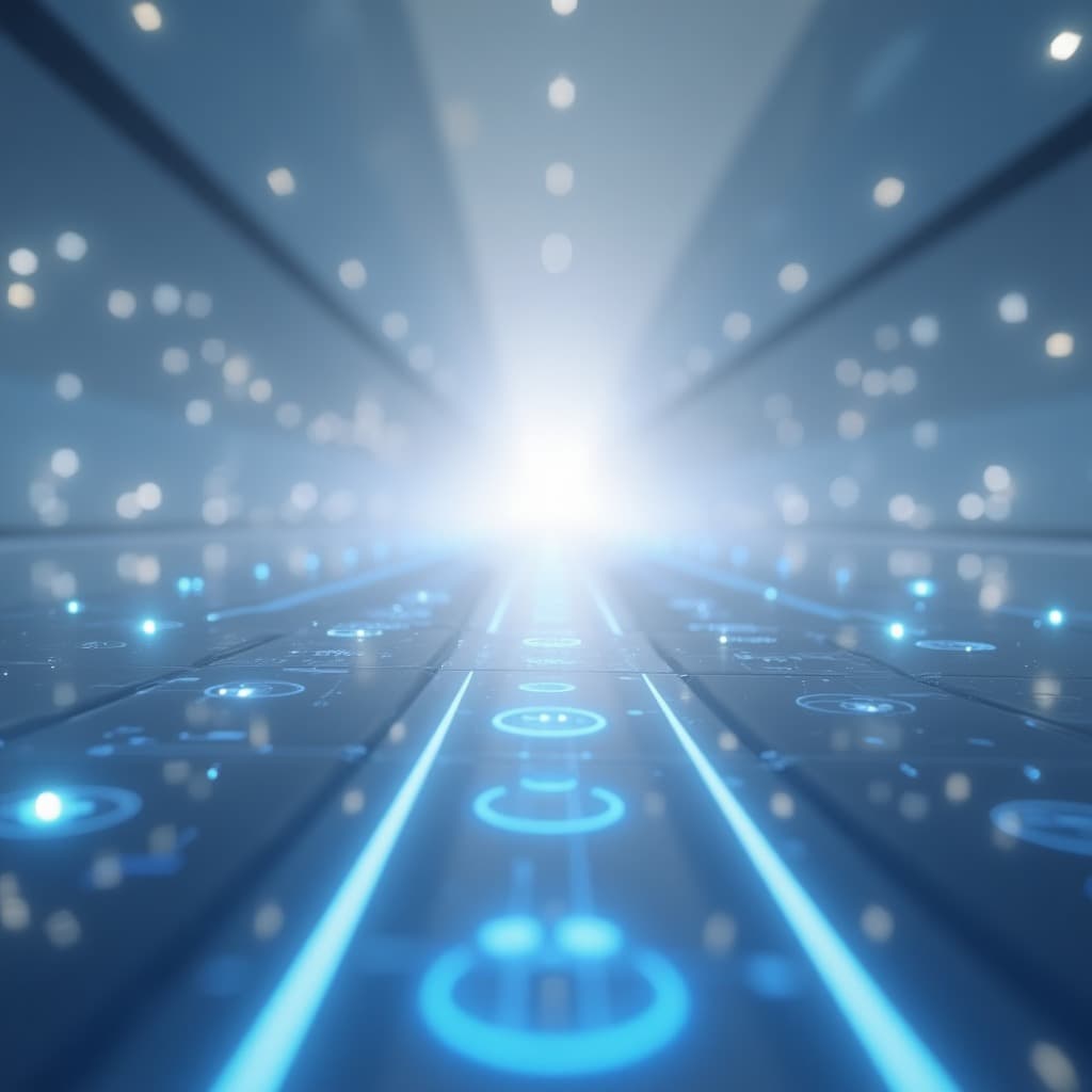 Stylized roadmap indicating future growth and innovation